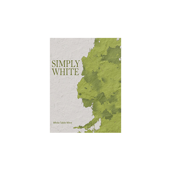 Simply White Wine Labels