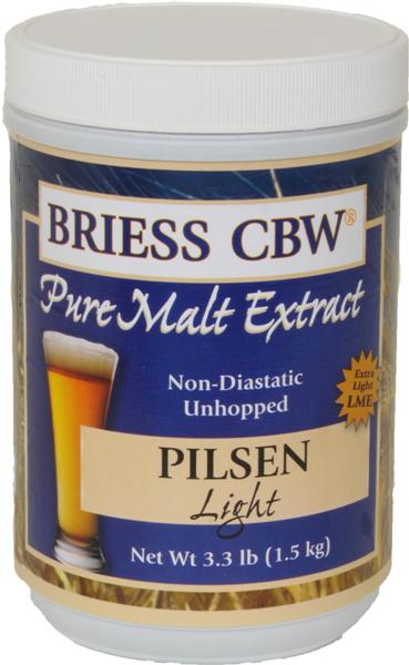 Pilsen Light - Briess (USA) Pure Liquid Malt Extract - 3.3 Lb.