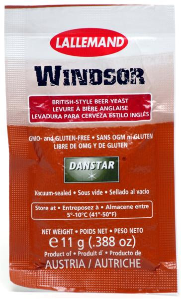 Lallemand Windsor Ale Brewing Yeast 11 Gram