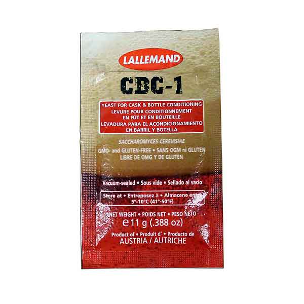 Lallemand CBC-1 Cask and Bottle Conditioning Yeast 11 Gram