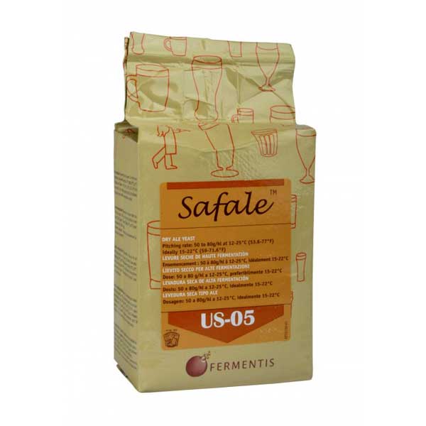 Safale US-05 Dry Ale Yeast 500 Grams