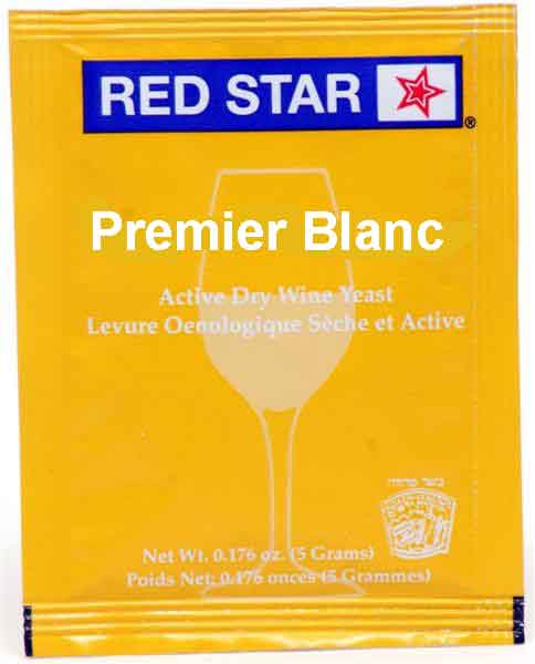 Red Star Premier Blanc (Champagne) Wine Yeast