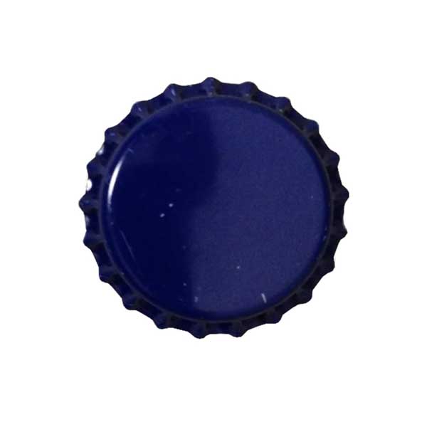Blue Beer Bottle Caps (Crowns) - 144ct - with Oxy-Liner