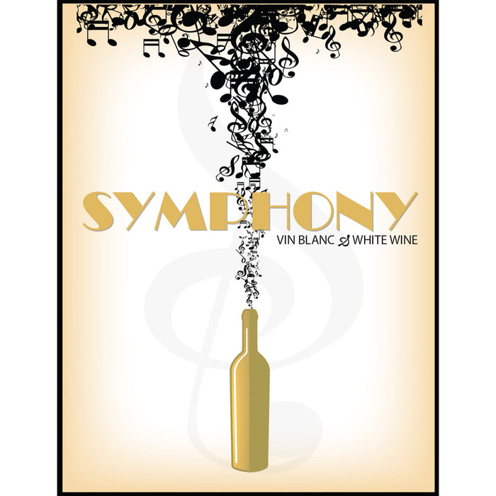Symphony Wine Labels - 30 Pack