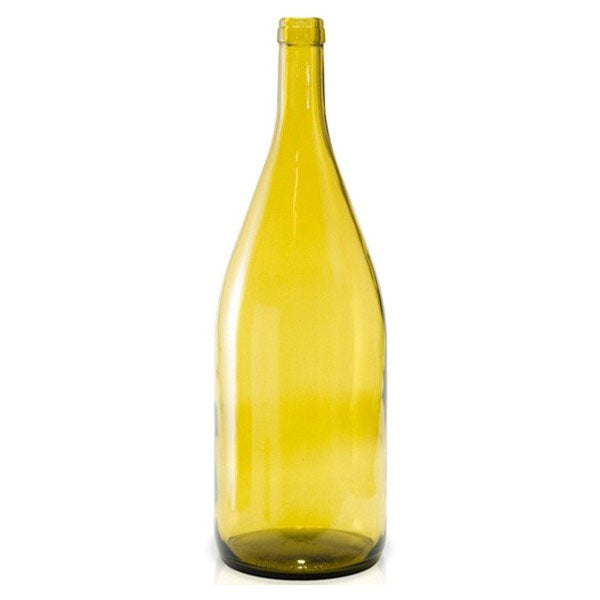 Burgundy Style Wine Bottles - 1.5l - Dead Leaf Green - 6 per Case