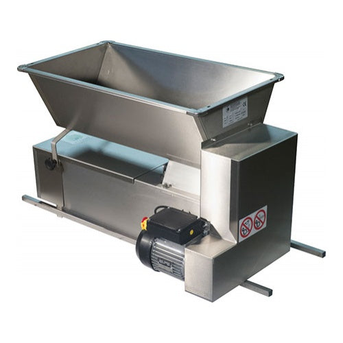 All Stainless Steel Motorized Grape Crusher Destemmer for Automatic Crushing-Destemming of Grapes