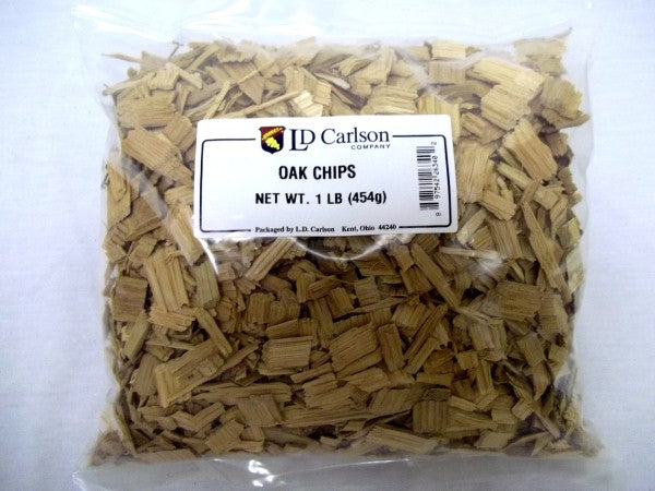 American Oak Chips - Light Toast - 1 Lb. Bag