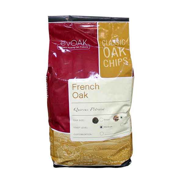 French Oak Chips - Medium Toast - 40 Lb. Bag
