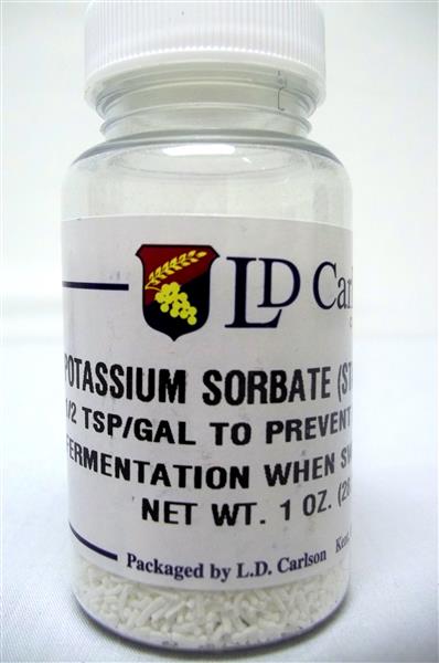 Potassium Sorbate - 1 oz Package