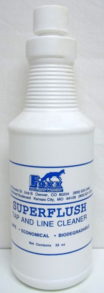 Superflush Line Cleaning Solution - 32 oz Concentrate