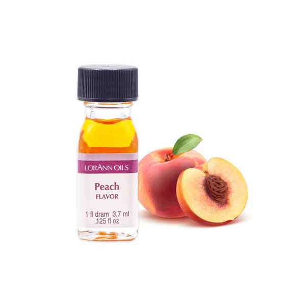 LorAnn Super Strength Peach Flavoring - 1 fl. dram