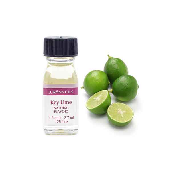LorAnn Super Strength Key Lime Flavoring - 1 fl. dram