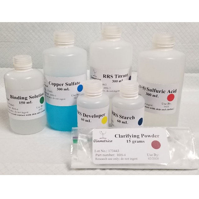 Vinmetrica Residual Reducing Sugar Assay Kit with Complete Labware Kit