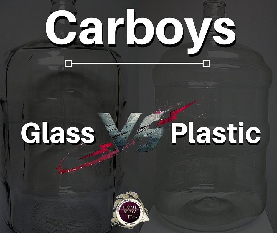 Comparing Glass and Plastic Carboys: Expert Advice