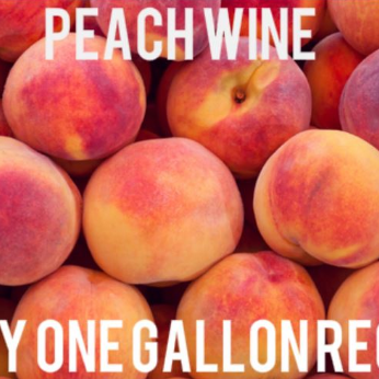 Peach Wine Recipe