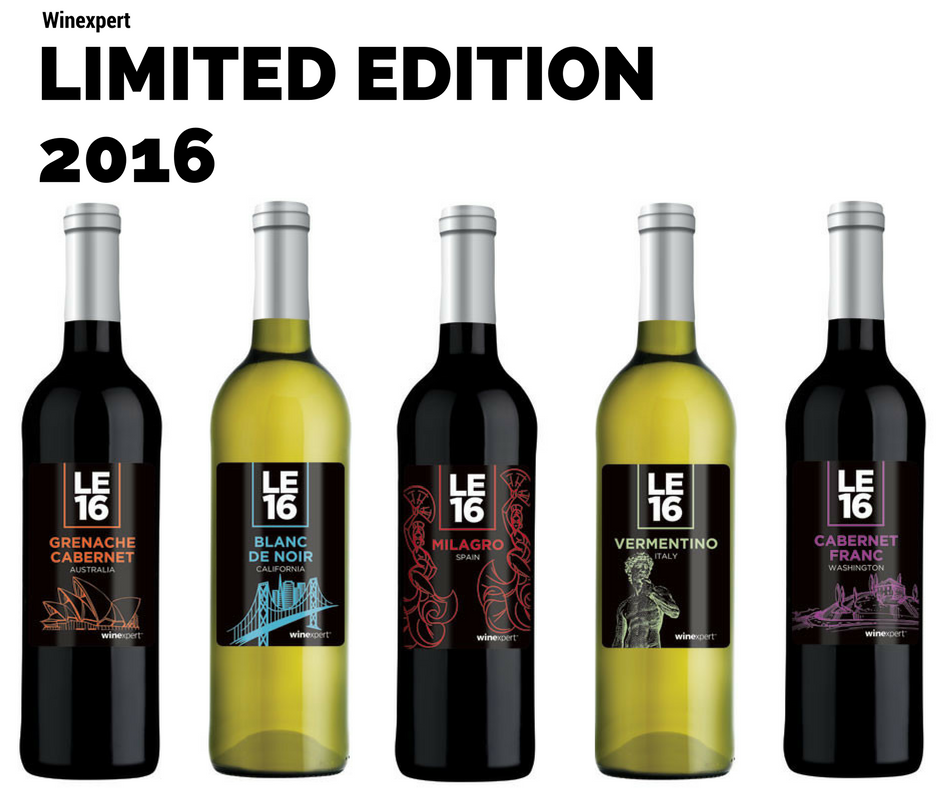 2016 Limited Edition Wine Kits