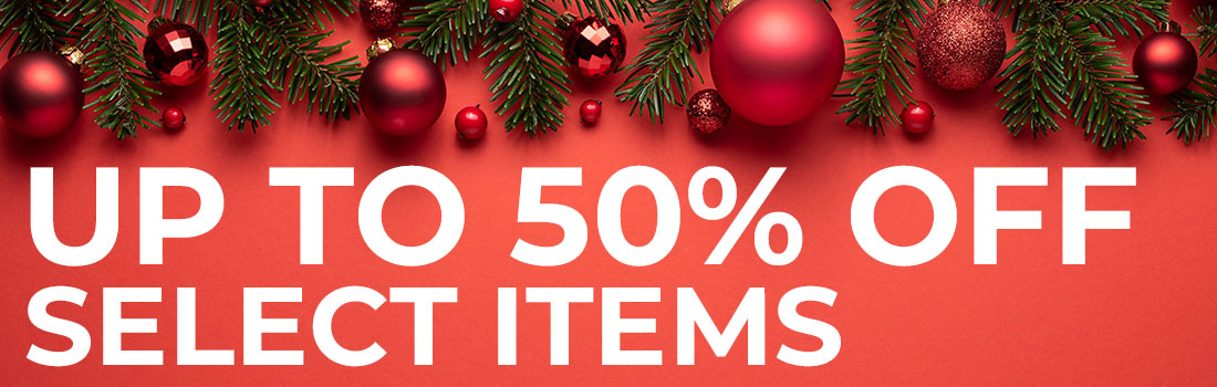 Holiday Sale - Up to 50% OFF!