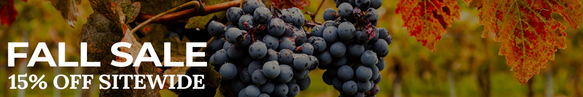 Fall Sale - 15% OFF!