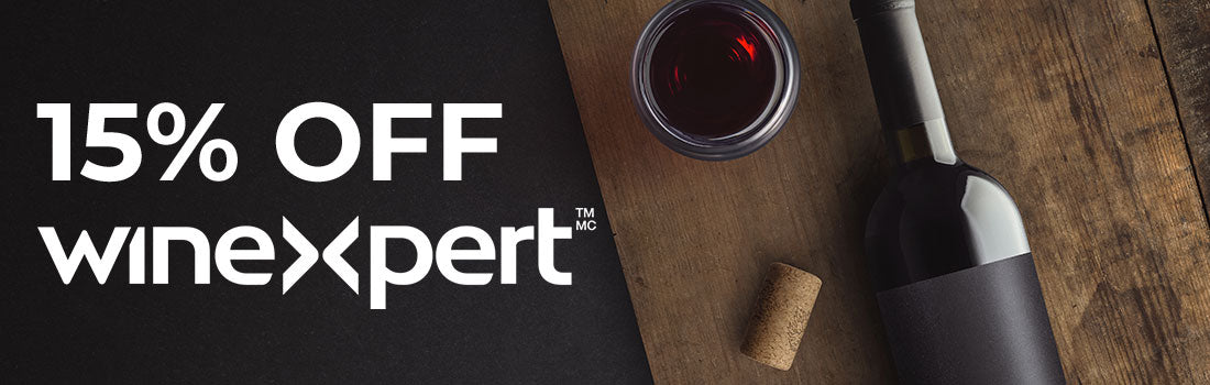 15% OFF Winexpert Wine Kits