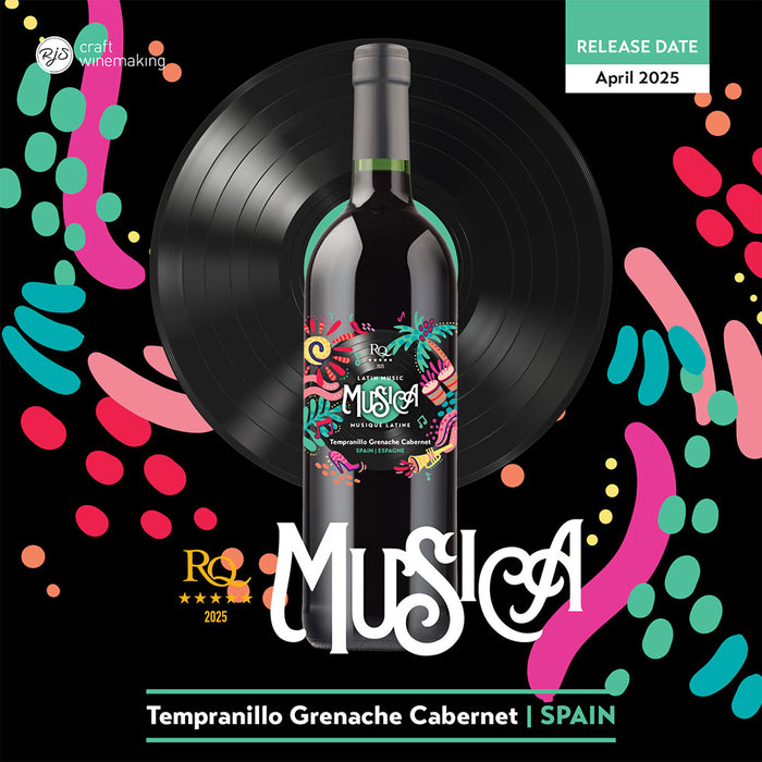 RJS RQ25 Spanish Tempranillo Grenache Cabernet Wine Kit - Limited Release