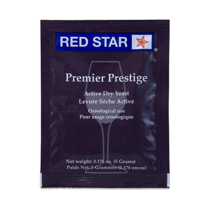 Red Star Premier Prestige Wine Yeast – 5 g