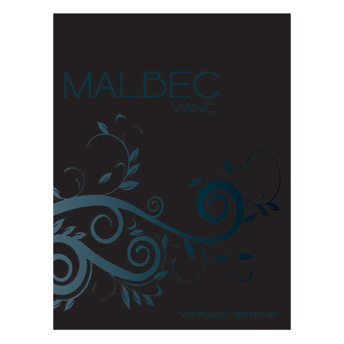 Malbec Wine Labels - 30 Pack