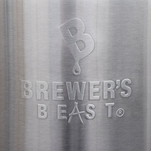16 Gallon Brewer's BEAST Stainless Brew Kettle with Ball Valve