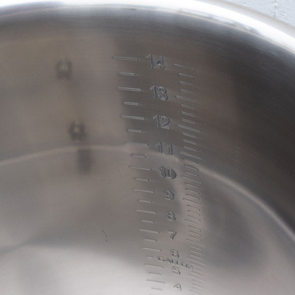 16 Gallon Brewer's BEAST Stainless Brew Kettle with Ball Valve