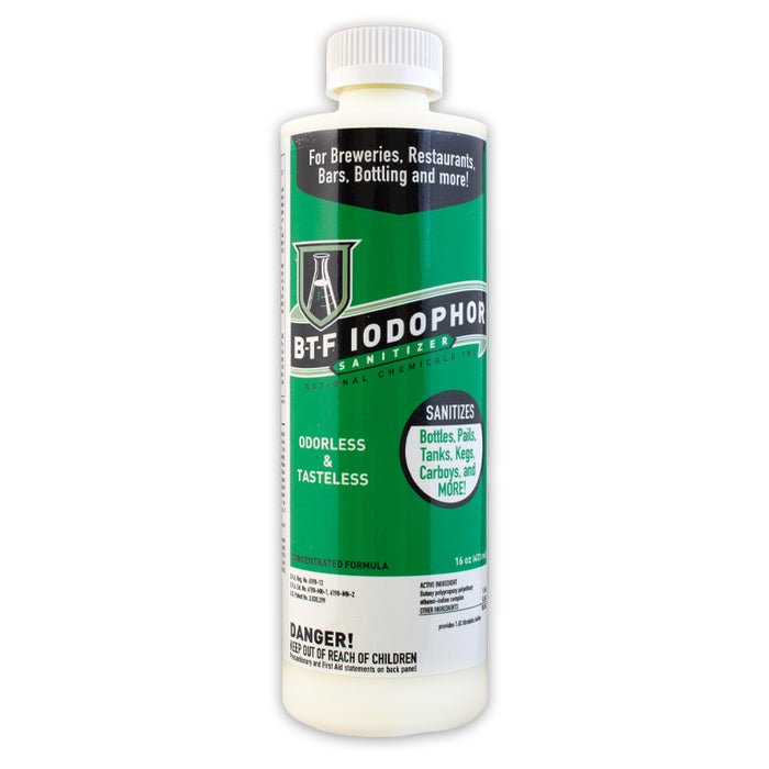 BTF Iodophor Sanitizer - 16 oz.