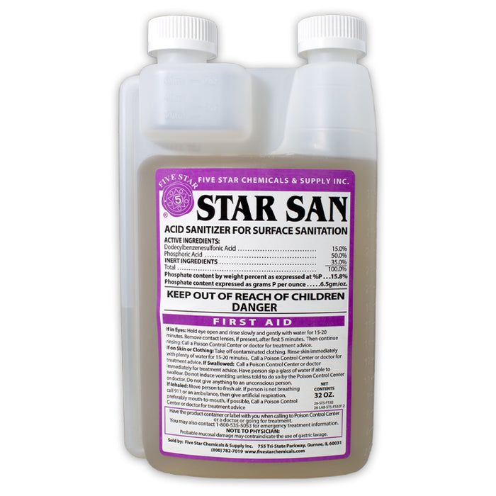 Star San Sanitizer - 32 oz Bottle