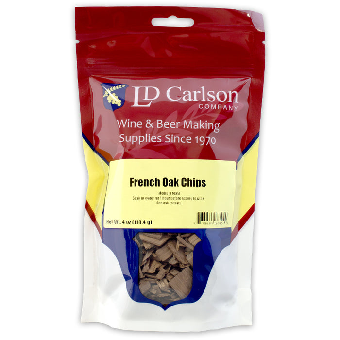 French Oak Chips - Medium Toast - 4 oz.