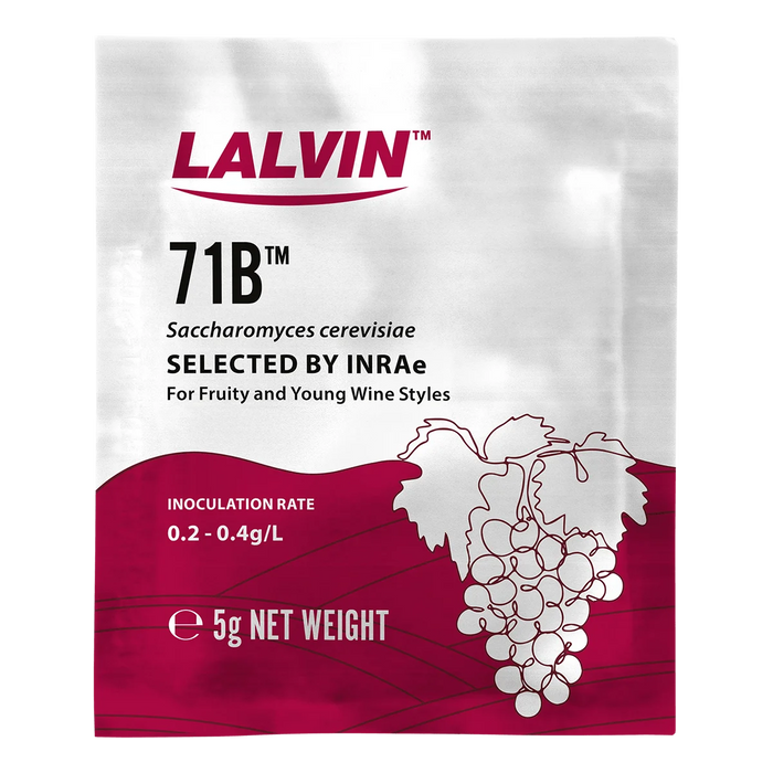 Lalvin 71B-1122 Wine Yeast - Concentrates/Juice