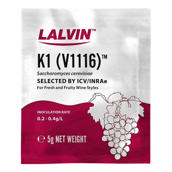 Lalvin K1-V1116 Wine Yeast - All Purpose