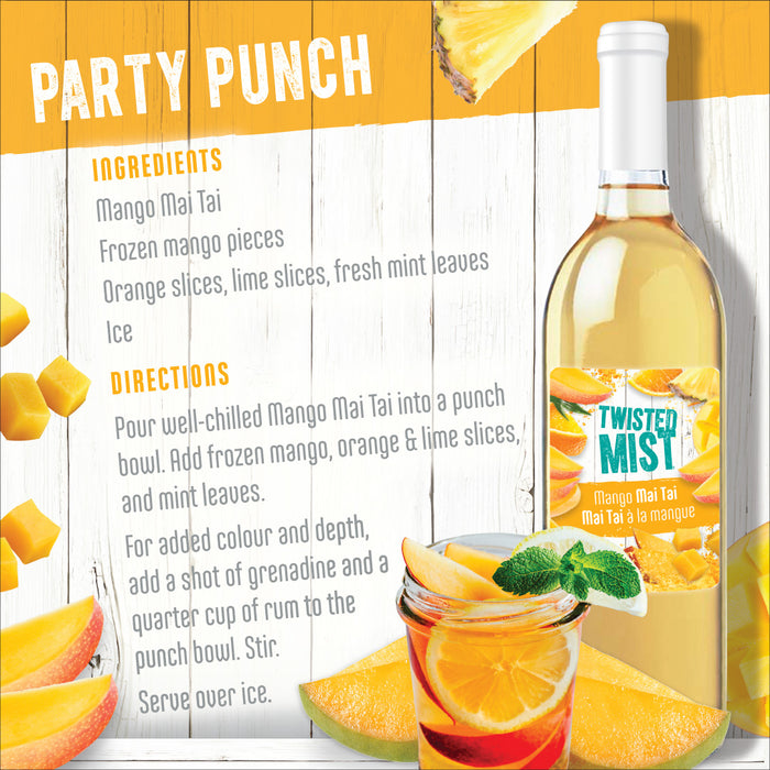Mango Mai Tai Wine Kit - Winexpert Twisted Mist LIMITED RELEASE