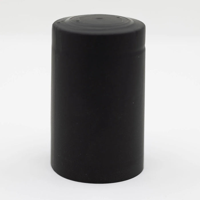 Black Shrink Caps for Larger Wine Bottles - Oversize