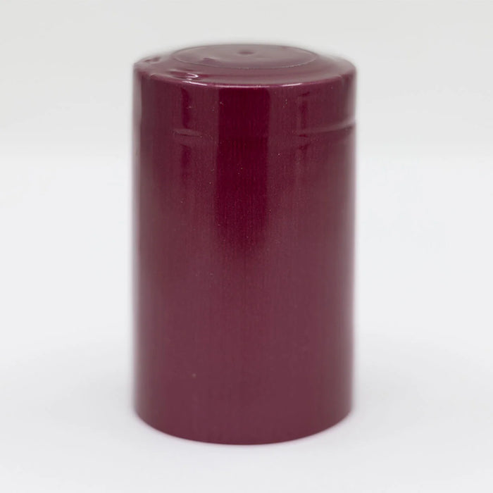 Burgundy Shrink Caps for Larger Wine Bottles - Oversize