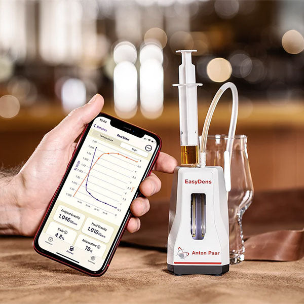 EasyDens Smart Digital Hydrometer for Measuring Alcohol, Brix, Plato, SG and More