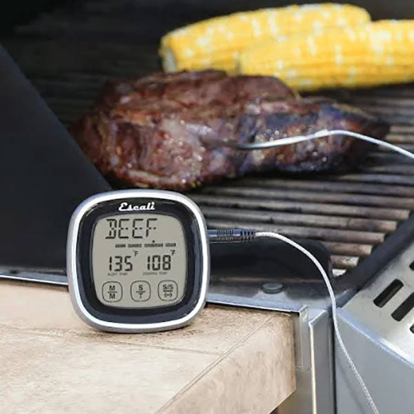 Escali Touch Screen Digital Thermometer and Timer with Probe