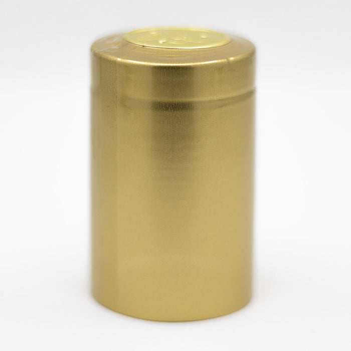 Gold Shrink Caps for Larger Wine Bottles - Oversize