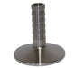2 in. Tri-Clamp x 1/2 in. Barb, Stainless Steel