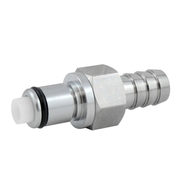 3/8 in. In-Line Hose Barb Quick Disconnect Coupling Insert with Shutoff - CPC LC Series 