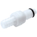 3/8 in. In-Line Hose Barb Quick Disconnect Coupling Insert with Shutoff - CPC APC Series