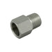 Stainless Steel Coupler - 1/4 in. Male NPT (MPT) x 1/4 in. Female Flare Fitting (FFL)