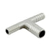 Stainless Steel Tee - 3/8 x 1/4 x 1/4 in. Barbs