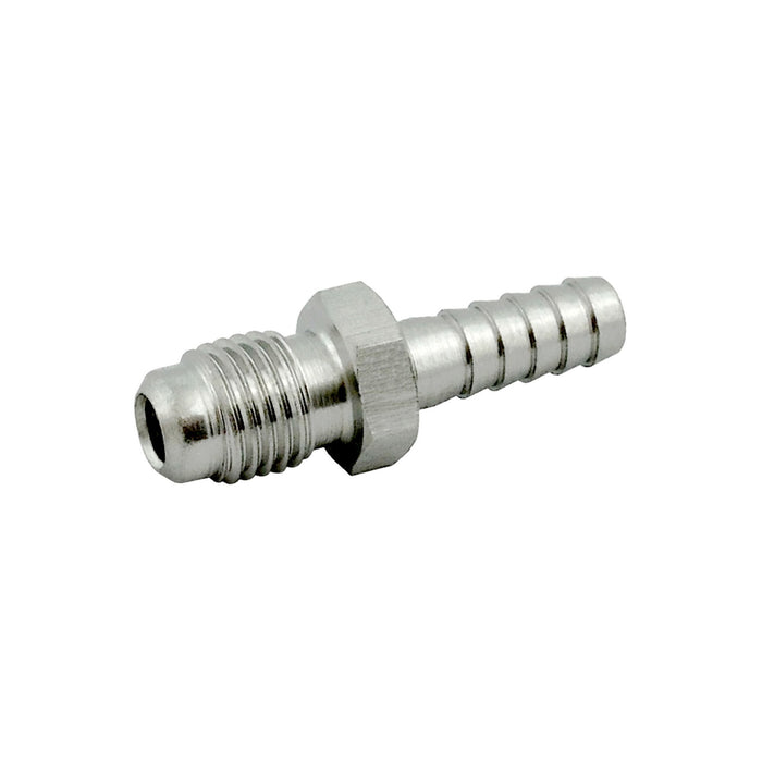 Hose Stem - 1/4 in Barb x 1/4 in MFL - Stainless Steel
