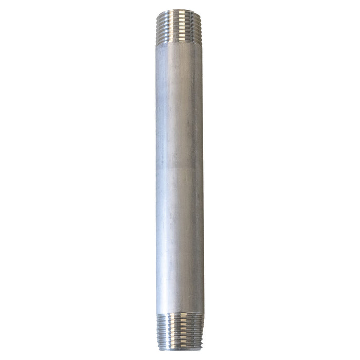 1/2 in. X 6 in.Threaded NPT Stainless Steel Nipple