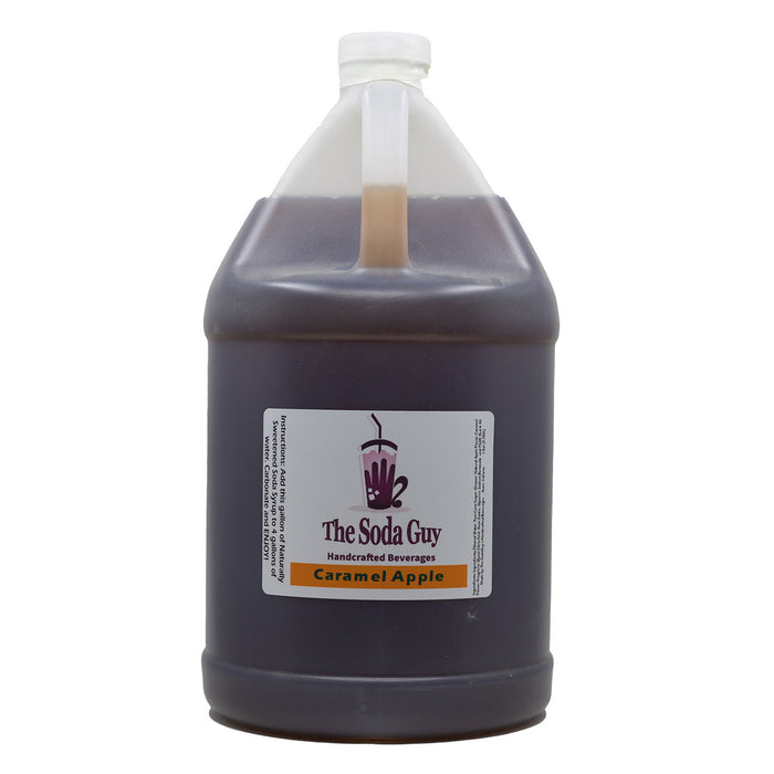 Caramel Apple Soda Syrup Concentrate (1 Gallon Jug) - Makes 5 Gallons