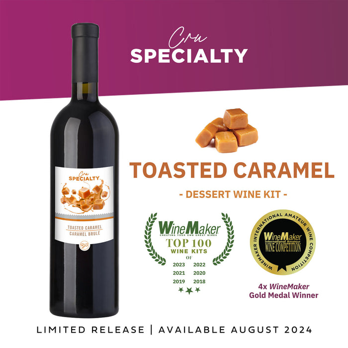 Toasted Caramel Dessert Wine - RJS Cru Specialty (Limited Quantities)