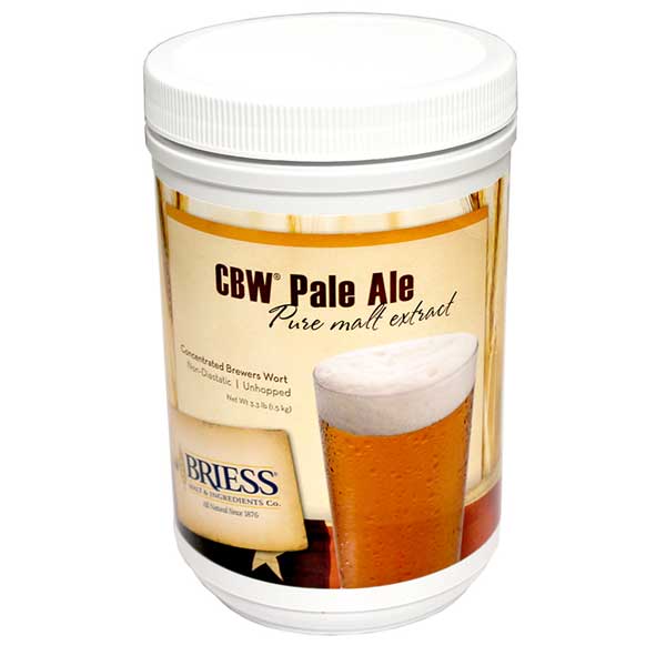 Pale Ale - Briess (USA) Pure Malt Extract - 3.3 Lb. - 6.0 Lovibond