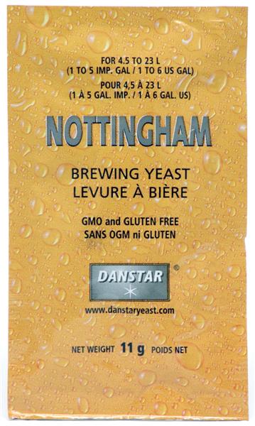 Lallemand Nottingham Ale Brewing Yeast 11 Gram